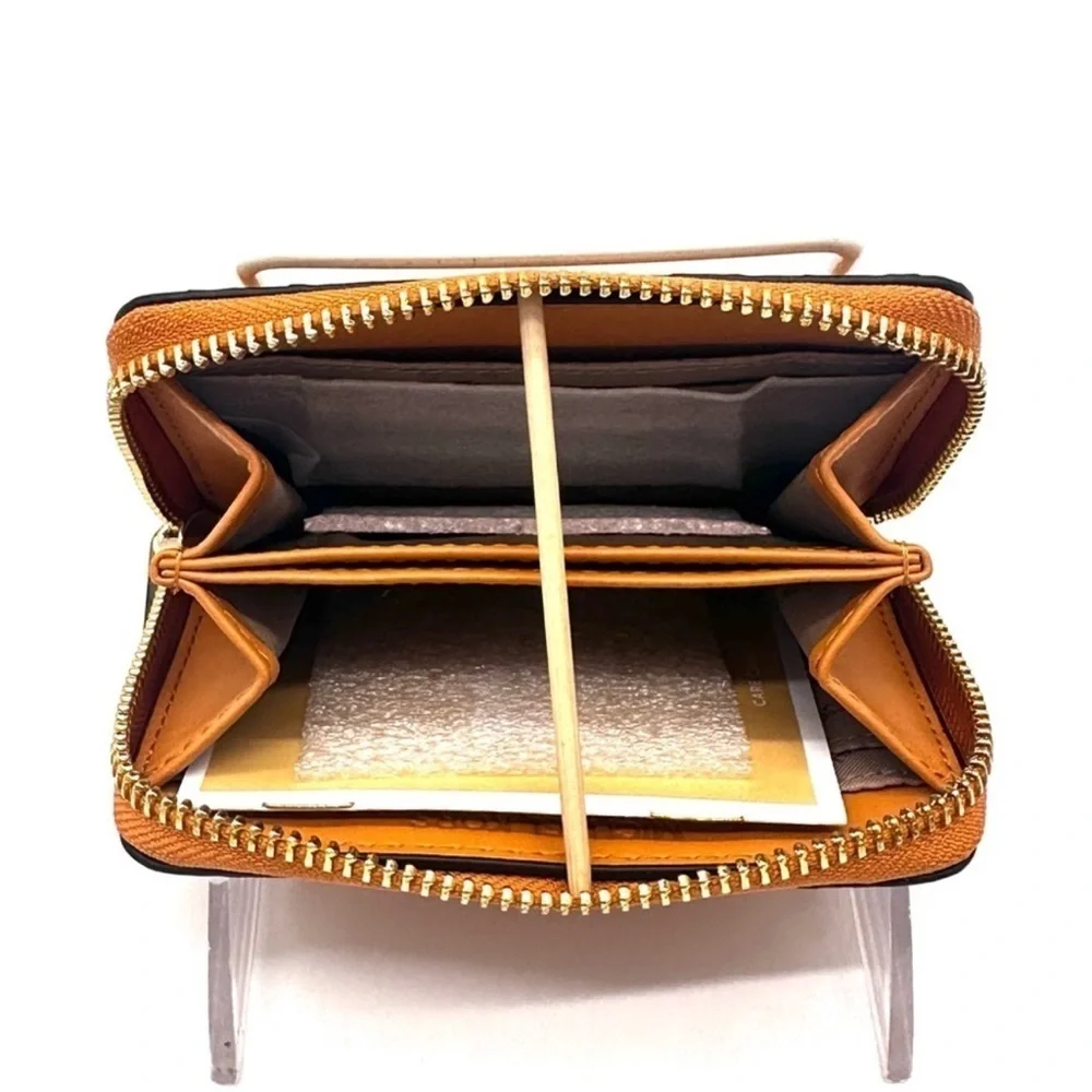 Michael Kors Medium ZA Card Case Wallet Cider Multi - Picture 7 of 8